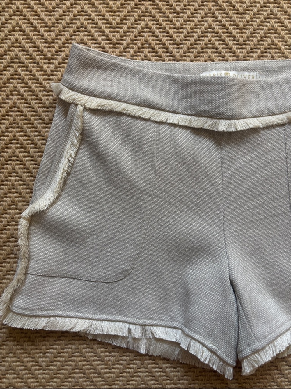 Marie Oliver Frayed Edge Shorts